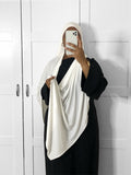 Jersey coton modal - Cream White